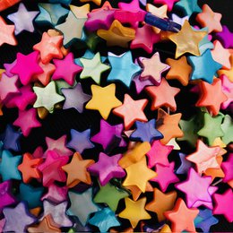Luna-Leena kids bracelet stars multicolored - handmade in Nepal