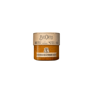Bio-Rotpesto aus getrockneten Tomaten