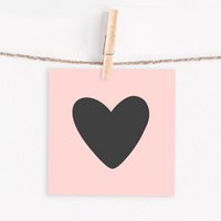 Letter card "❤️"