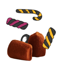 Liquorice chocolate truffle - Bulk