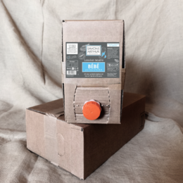 Organic Baby Laundry • 10L BIB - A 10-liter box of organic baby laundry detergent in a blue and white package.