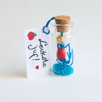 Geluksflesje leukste juf!