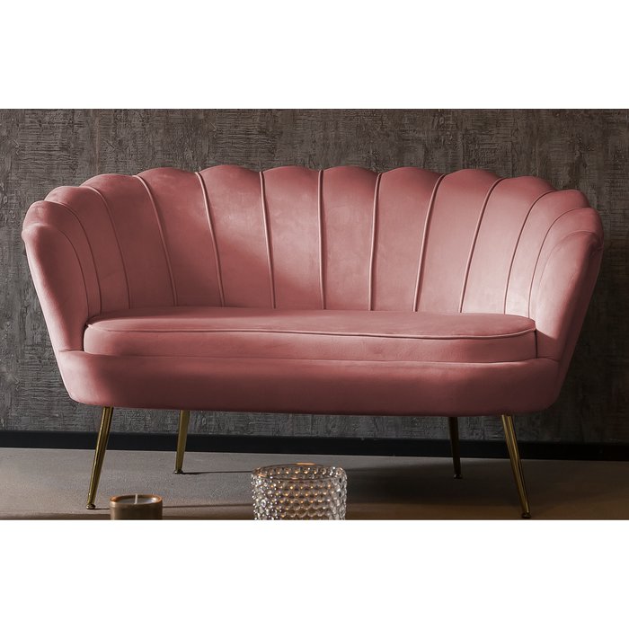 Rose velvet shell sofa Online Wholesale Orderchamp