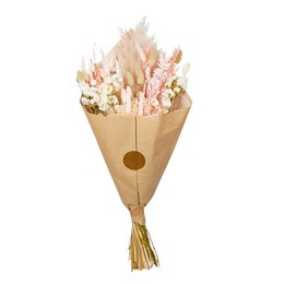 Trockenblumen - Feldstrauß Exklusiv - Blush
