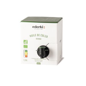 Organic virgin rapeseed oil 1.5L