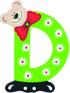 Holzbuchstaben - (D)