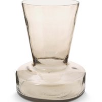 Vase Glass Mirre Sand Trumpet Small 16x19cm