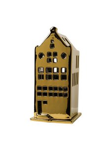 Tee - Lichthalterhaus - Ausgabefassade - Gold - 17 cm