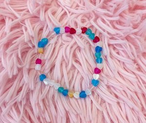 Kinderarmband (15 cm) 4 mm Herzen