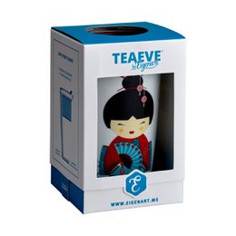 porcelænskrus TEAEVE® "Lille Geisha rød"