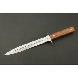 ED MAHONY Hjortebille, jagtkniv (sofanger), 440C