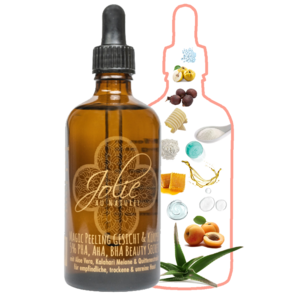 PHA AHA BHA Magic Peeling Face and Body I Kalahari Melon Seed Oil I Quince Extract 100ml