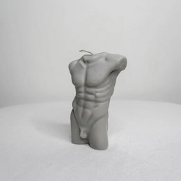 Amari men torso candle