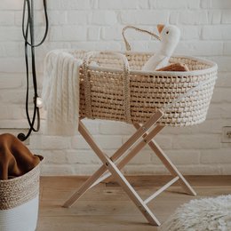 Stojak koszowy Moset - Smart Stand naturalny