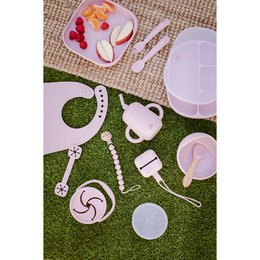 ANTI-DRIP CUP + SILICONE STRAW- DARK PINK