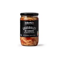 Duck cassoulet and pork sausages 650g