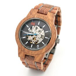 Automatisch houten horloge - Jones