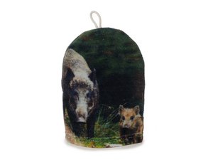 Wild boar wash mitt