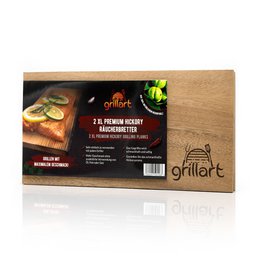 grillart® premium rygebrætter lavet af 100% naturligt træ for en speciel grillet smag