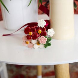 Glück Blumenstrauß in verschiedenen Farben