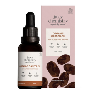 Organic Castor Cold Pressed Carrier Oil - 30ml