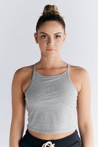 1217-047 | Crop Top - Grey