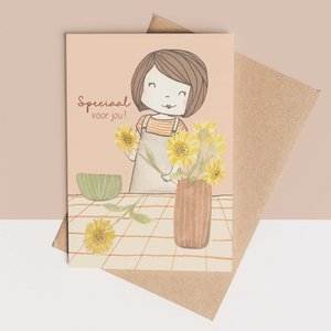 card + envelope - Especially for you