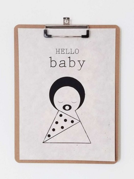 A4 Hello Baby