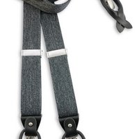 Sir Redman deluxe suspenders Denim Urban black