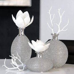 Vase "Miro" sølvglaseret VE 6 so