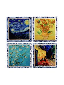 Onderzetters Van Gogh Kleur set van 4