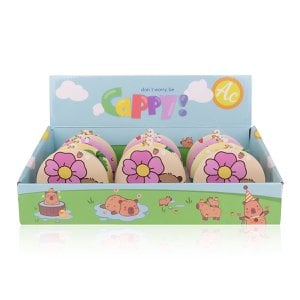 Zakspiegeltje met capibara print en sleutelhanger