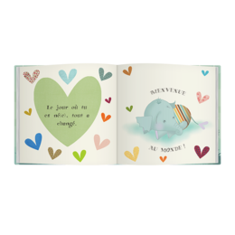 Welkom op de wereld - cadeau voor een pasgeboren baby