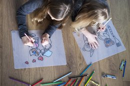 Herkleurbare placemat Ridder Lancelot