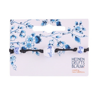 Armband molen en bloemen (verstelbaar)