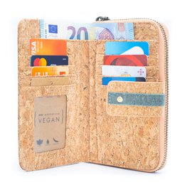 Alt kork Farve kork Firkantet-mini-kork tegnebog –BAG-2221