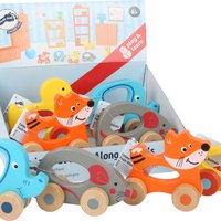 Display Colorful Push Animals | Displays | Wooden toys
