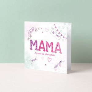 Greeting card | Mother's Day: Mommy dearest