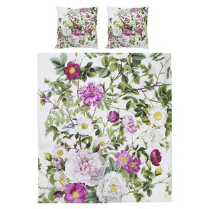 Organic bedlinen set - Rose Flower Garden double douvet cover 200x220 queensize