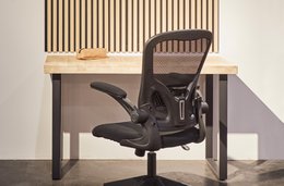 NATURLIG NORDISK EG STUDIEBORD / SORT. OK1183 (8444)