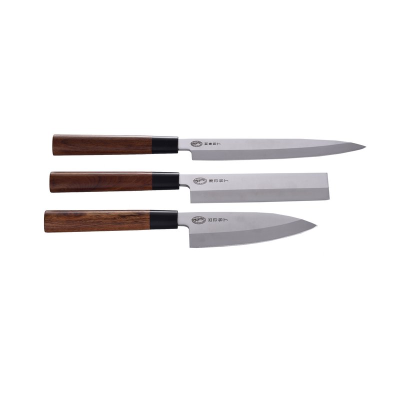 SPRIRIT Coffret de Couteaux de Cuisine Japonais Acier Inoxydable Découpe