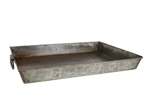 3R Dienblad Rayan antiek zink gerecycled metaal 56x42x6cm