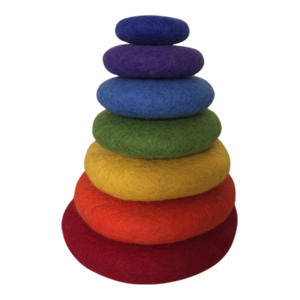 Kurzes Regenbogen-Stapelset/7-teilig