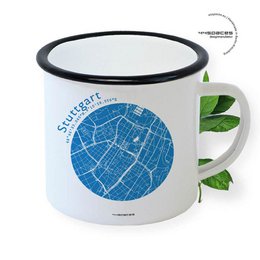Kubek retro ze Stuttgartu
