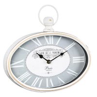 Wall clock oval 29cm