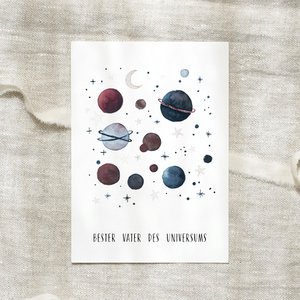 Postcard · Best father of the universe