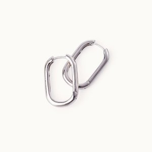 Ohrring The Grace groß silber