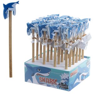 Chomping Shark potlood en gum topper