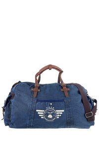 Vintage Aviator travel bag blue 5899-27