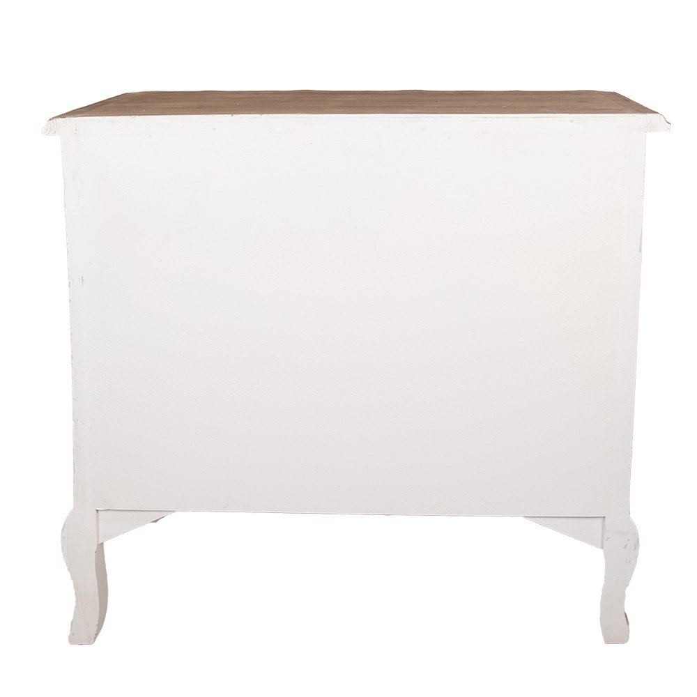 Ladekast 95x38x90 cm Beige Hout